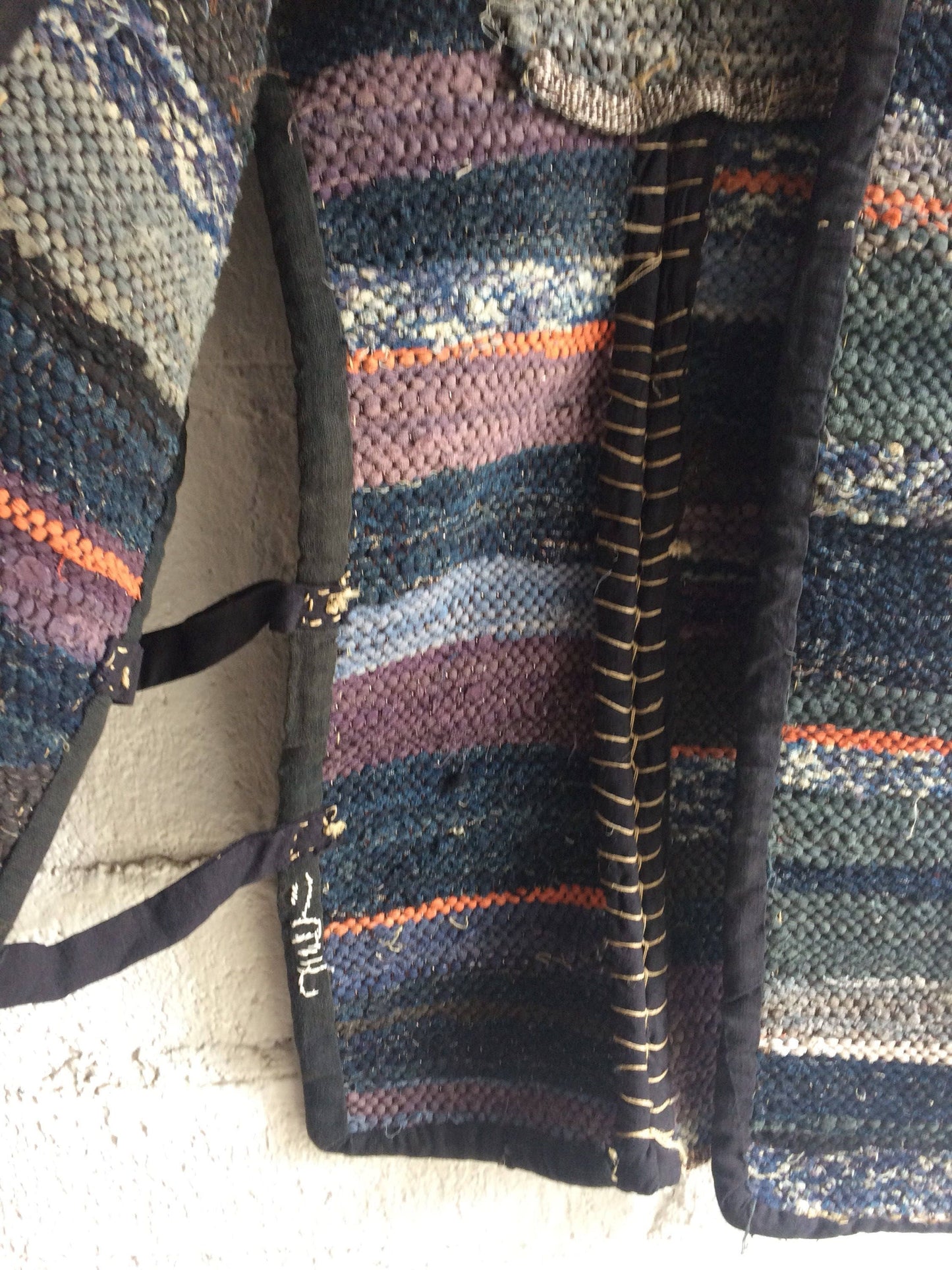 Vintage Japanese Farmers Boro Vest Early 1900's