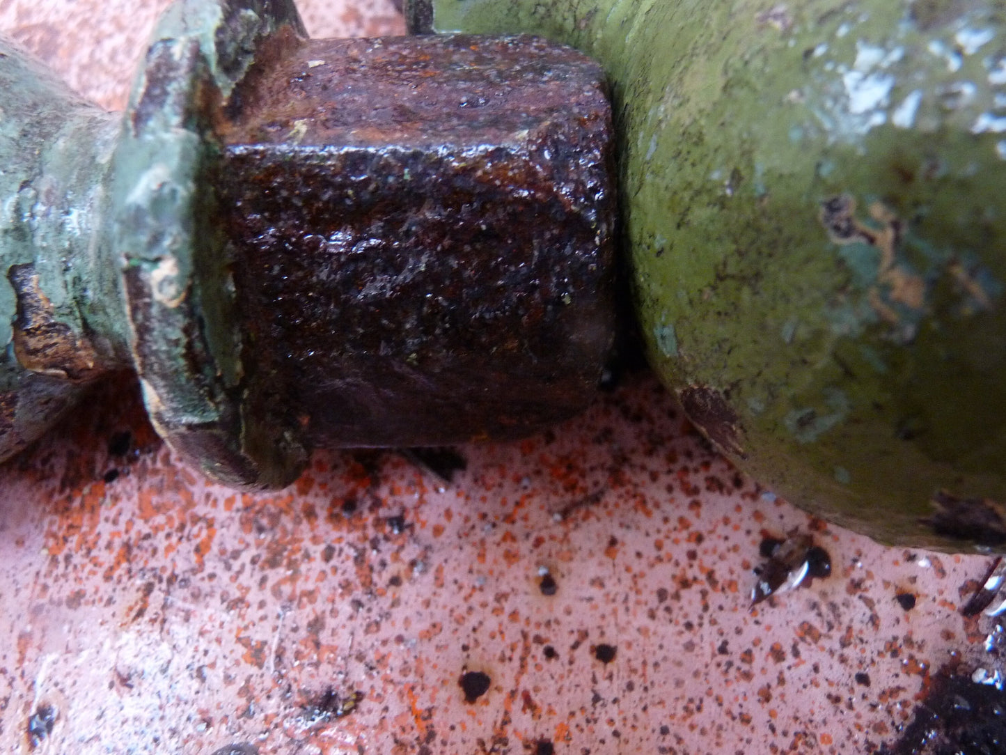 Vintage Cast Iron Garden Fence Posts