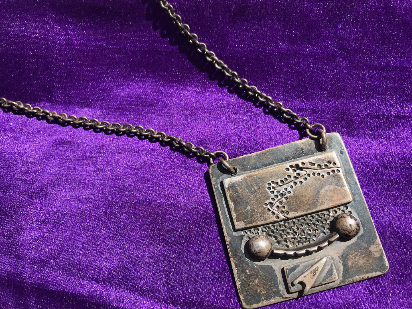 1970s Vintage Abstract Necklace