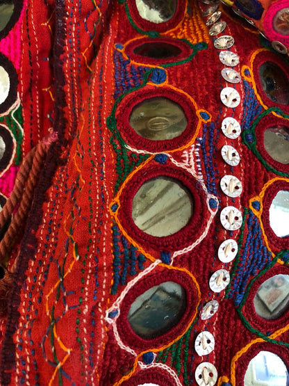 Vintage Indian Hobo Embroidered Tote Bag