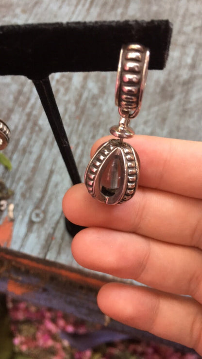Antique Sterling Silver Drop Earrings
