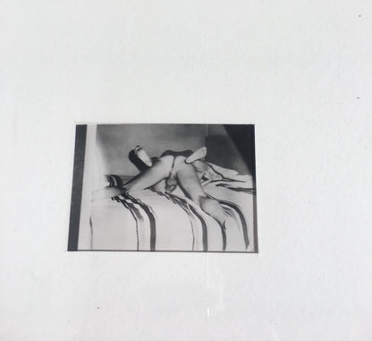 WARNING NSFW Vintage Framed Black-and-White Erotic Photography