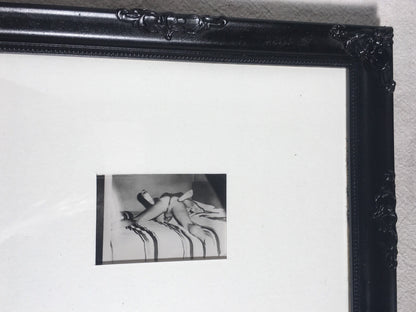 WARNING NSFW Vintage Framed Black-and-White Erotic Photography