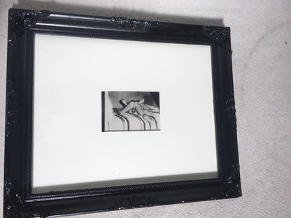 WARNING NSFW Vintage Framed Black-and-White Erotic Photography