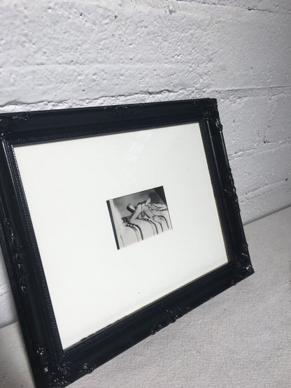 WARNING NSFW Vintage Framed Black-and-White Erotic Photography