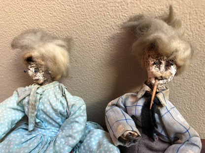 Vintage Old Hand Made Dolls