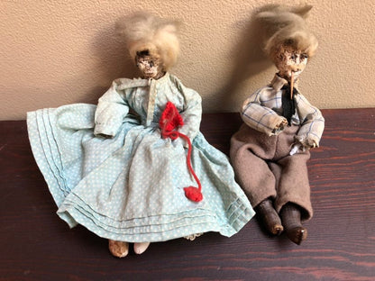 Vintage Old Hand Made Dolls
