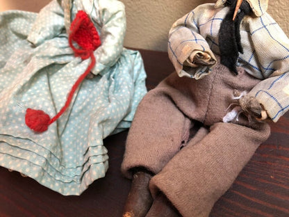 Vintage Old Hand Made Dolls