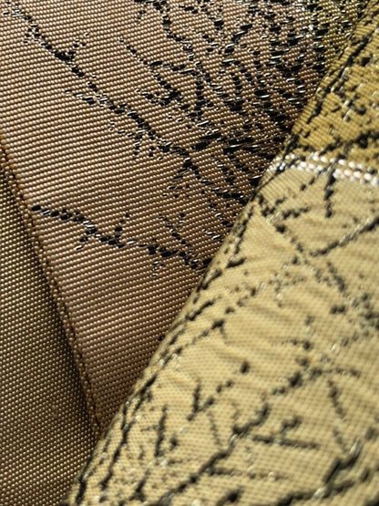 Vintage 1950s Mid Century Japanese Obi in Pastel Colors