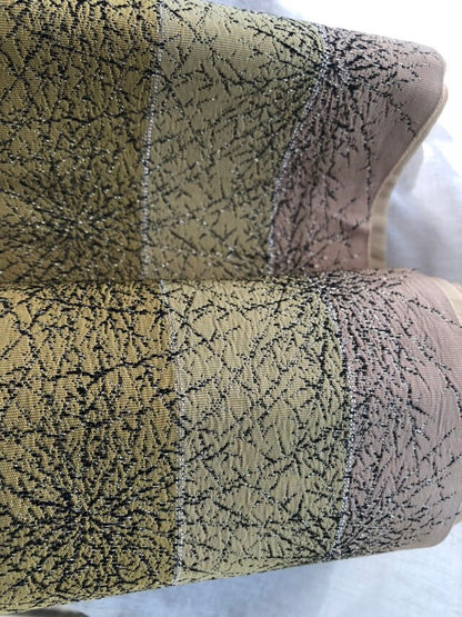 Vintage 1950s Mid Century Japanese Obi in Pastel Colors