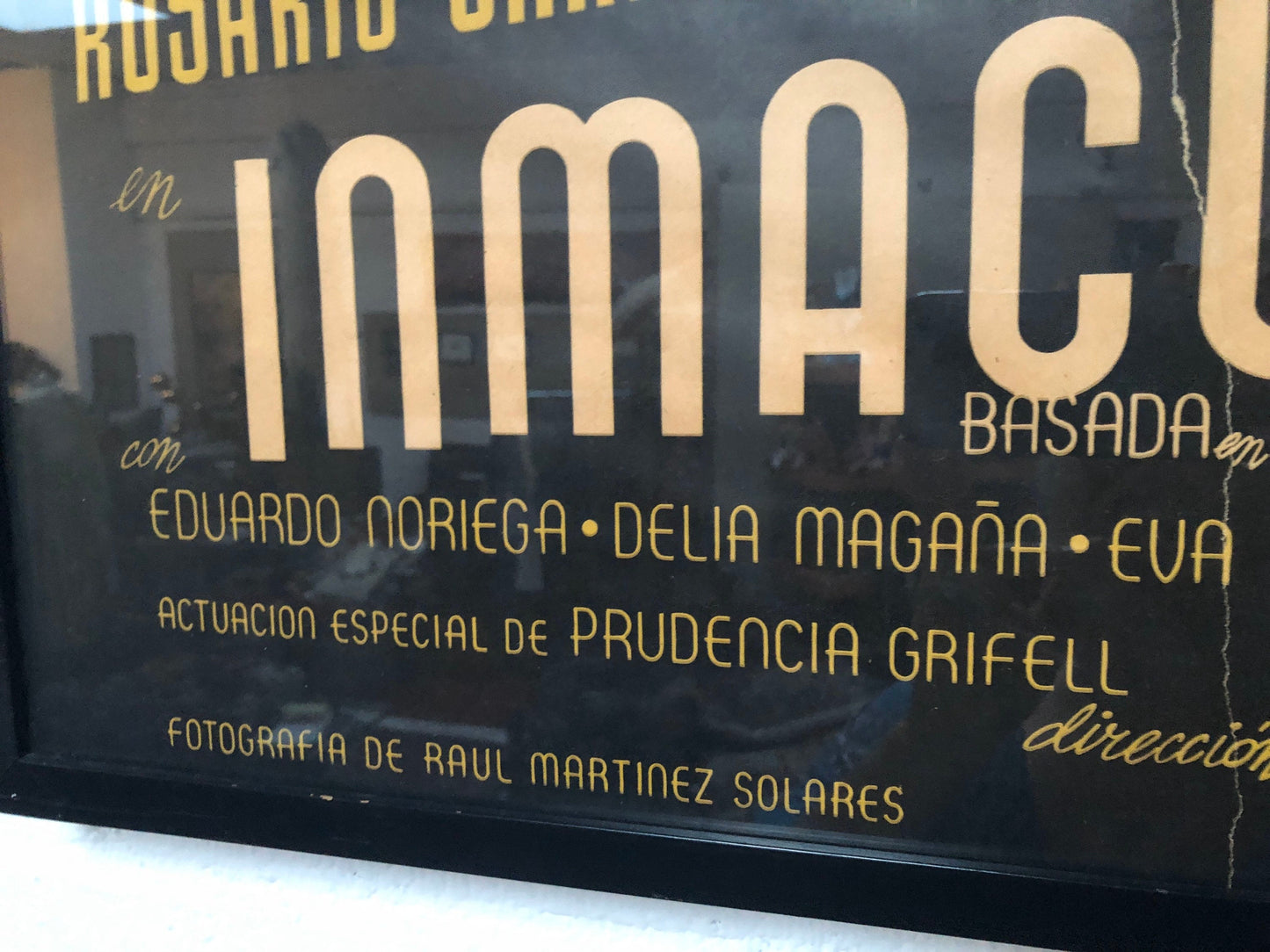 Vintage Mexican Movie Poster “Immaculada” Golden Age of Mexican Cinema
