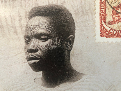 Photographic Copy of Vintage Photos From Congo Francais Hoto Congo