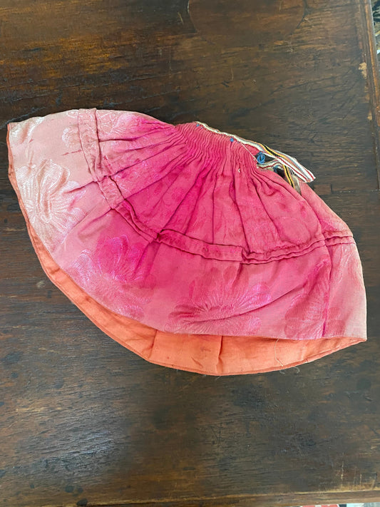 Vintage Handmade South American Saint Statuette Skirt Undergarment