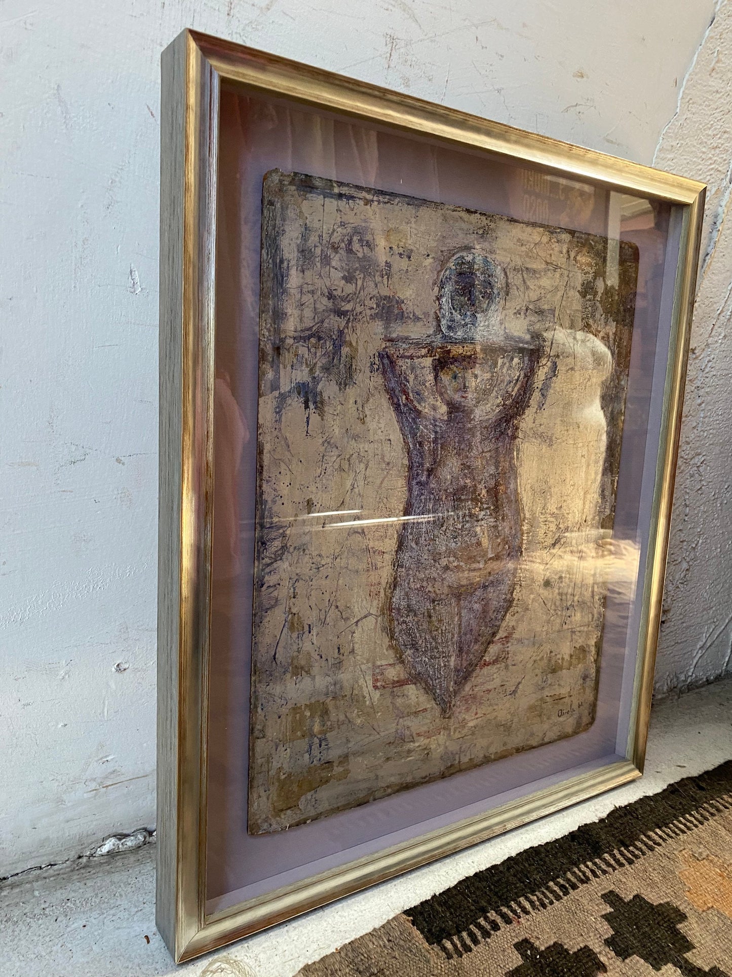 Vintage Agustin Airola Oil Painting 1961
