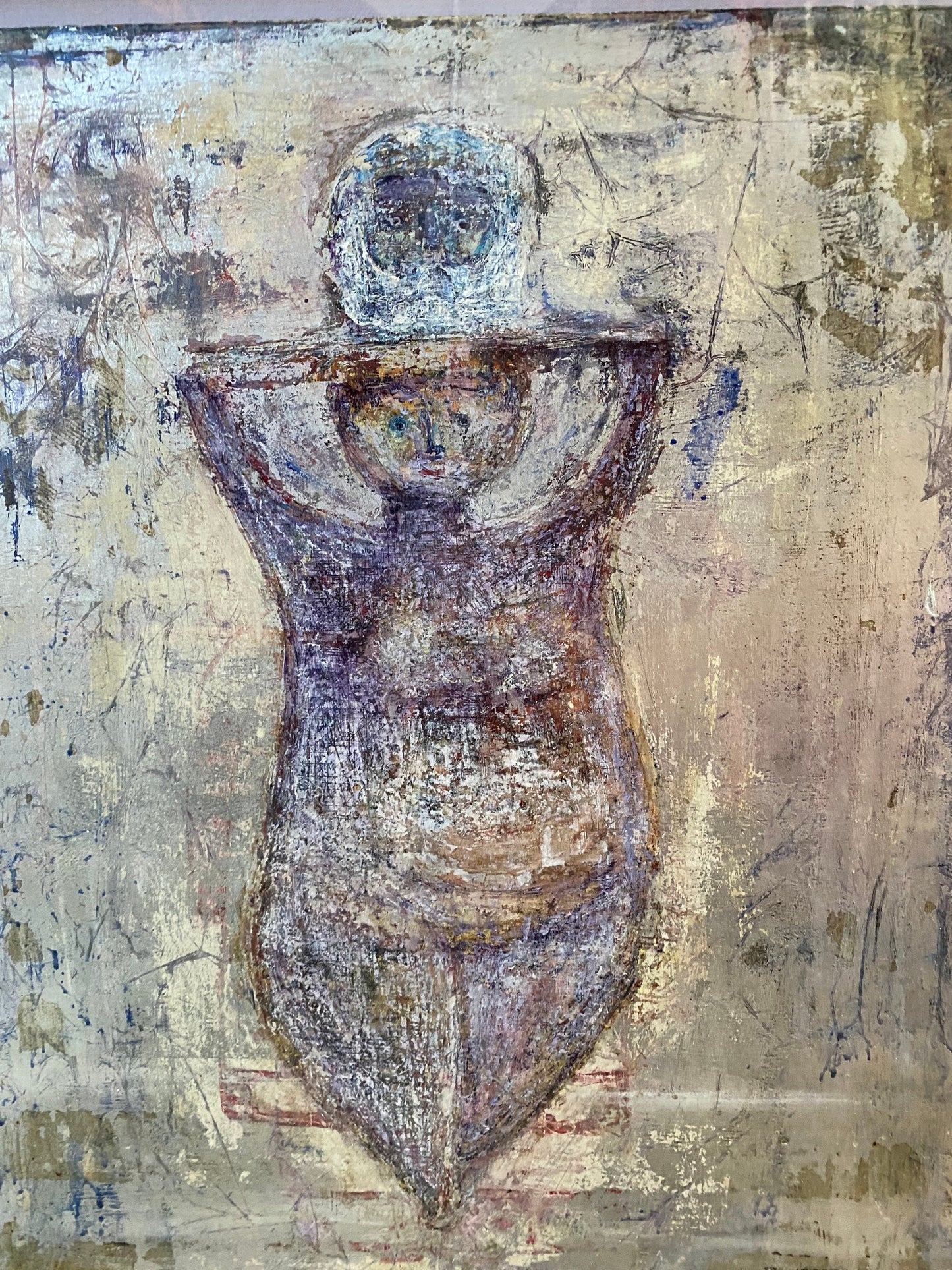 Vintage Agustin Airola Oil Painting 1961