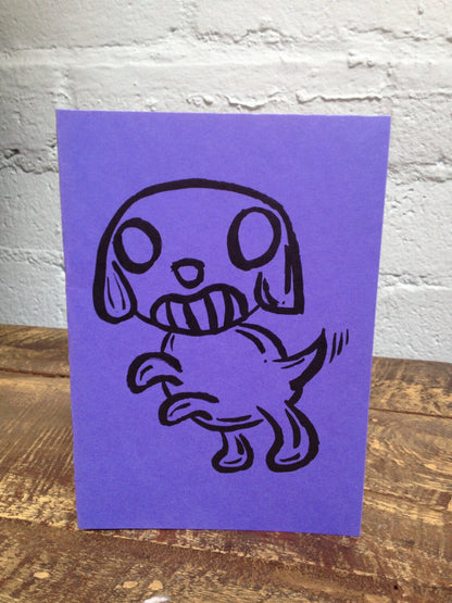 Wacky Hand Made Cat & Dog Cards
