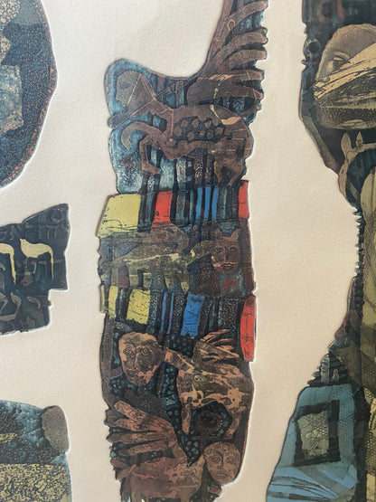 The Prophecy II Dick Swift Color Etching