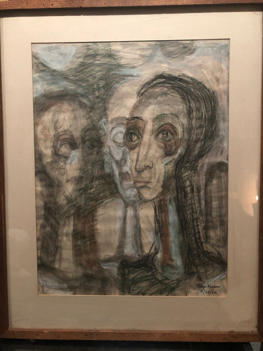 Lilys Kramer Three Haunted Faces 1962