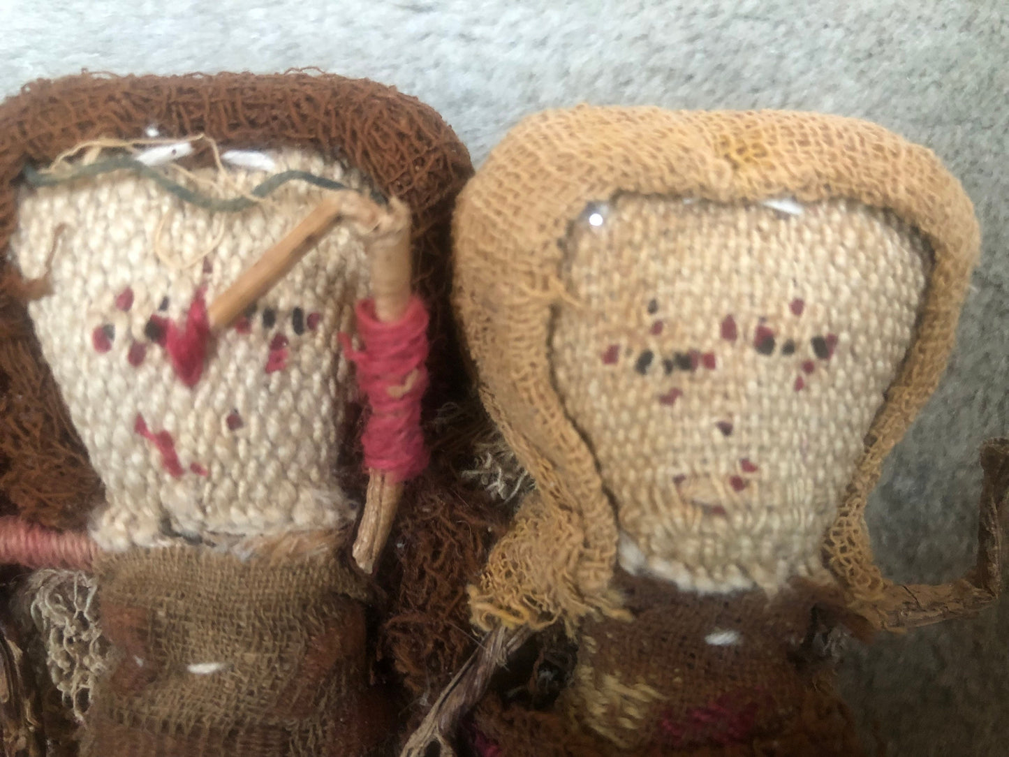 Vintage Peruvian Burial Dolls