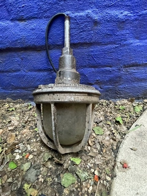 Vintage Industrial Factory Lamp Fixture