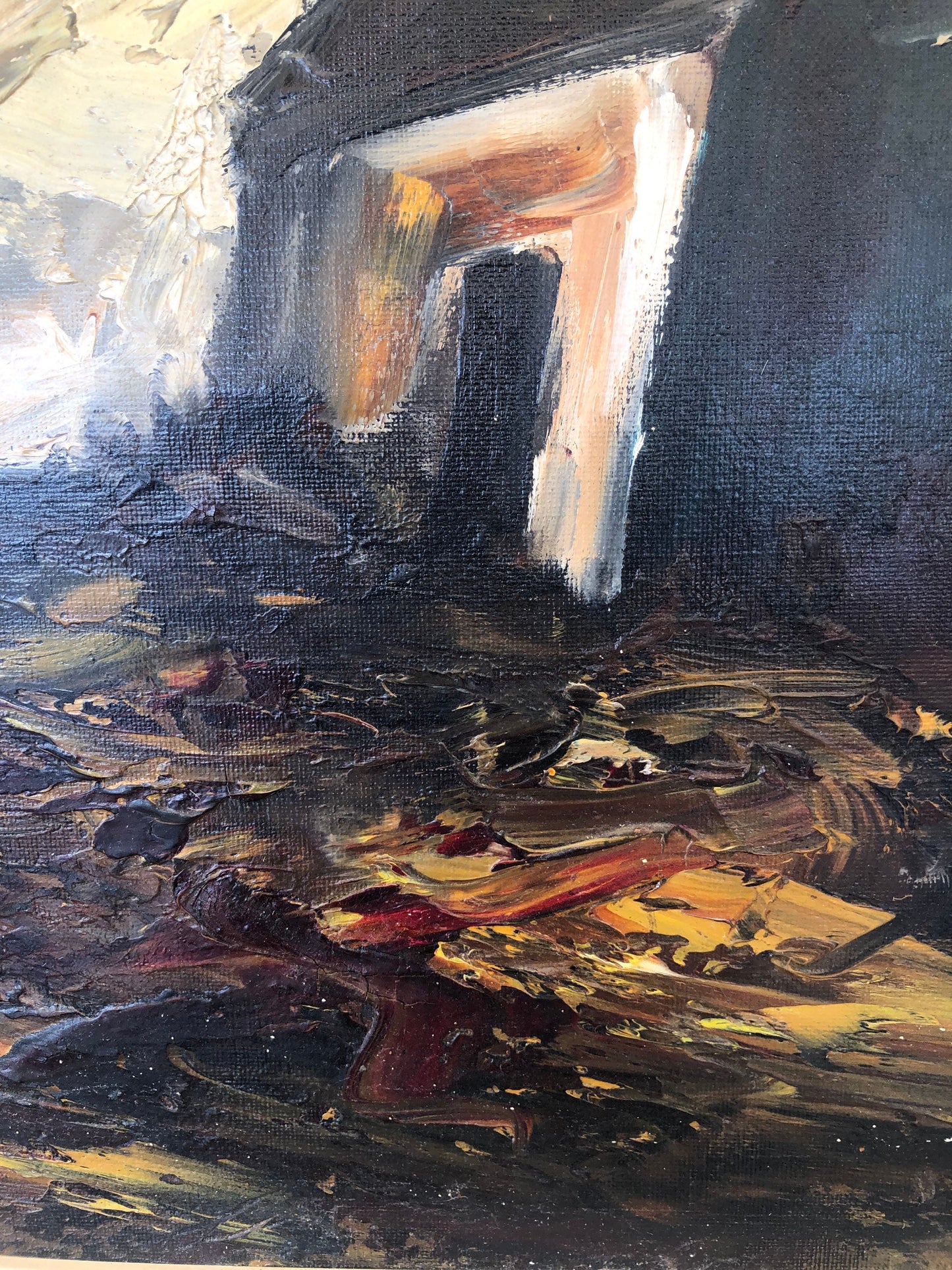 Mid-Cenrury Painting House in The Forest by Ardiss