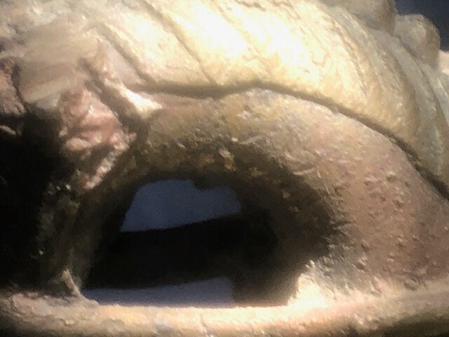 Antique Indian Bronze Horse Toy with Wheels