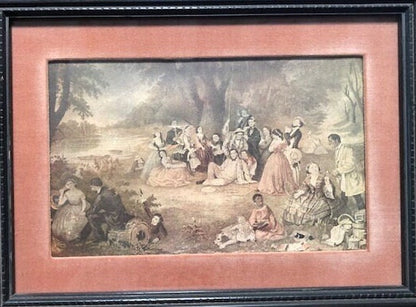 The Artist and her Family at a Fourth of July Picnic by Lillie Martin Spencer