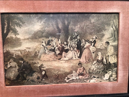 The Artist and her Family at a Fourth of July Picnic by Lillie Martin Spencer