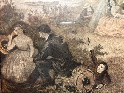 The Artist and her Family at a Fourth of July Picnic by Lillie Martin Spencer