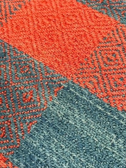 Vintage Americana Gingham Textile Throw