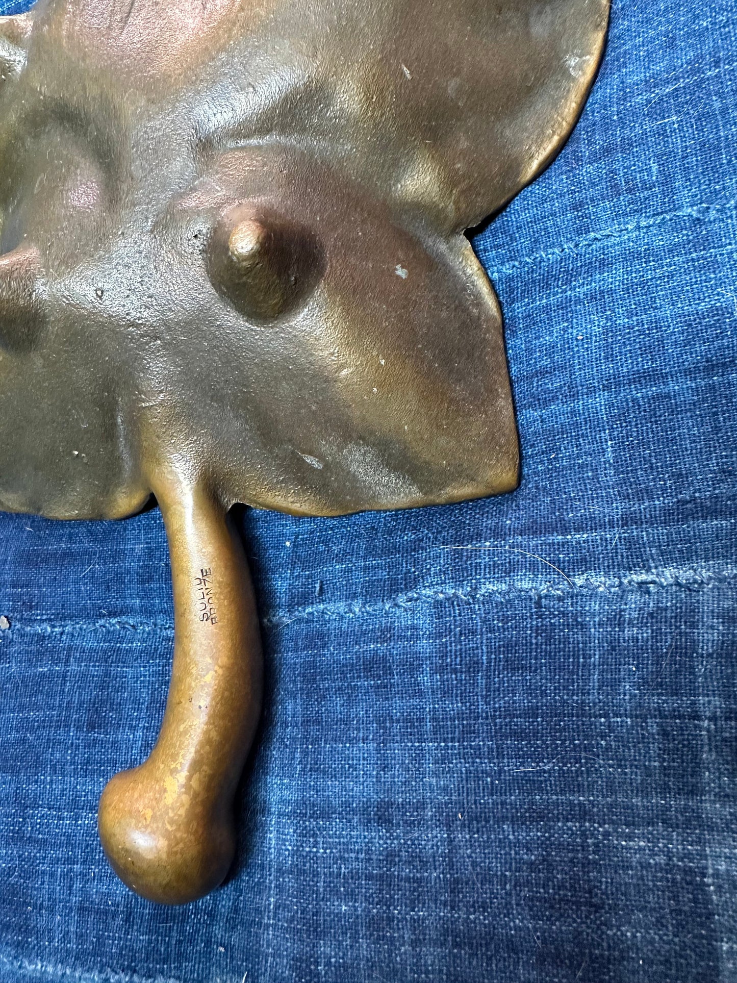 Vintage Leaf Bowl Tray