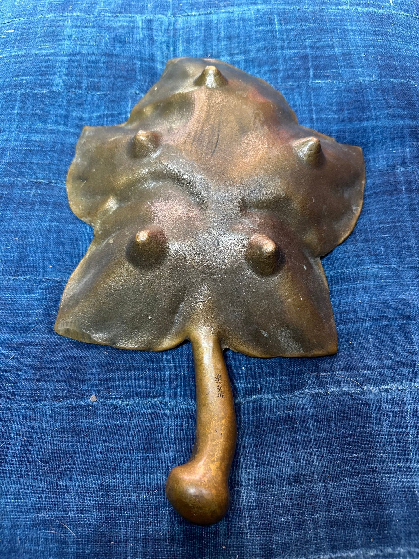 Vintage Leaf Bowl Tray