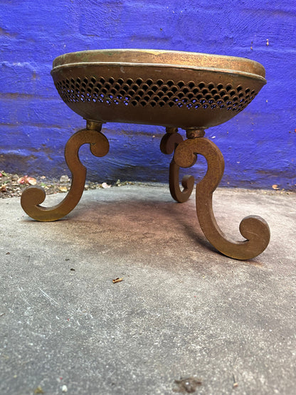 Vintage Brass Stool