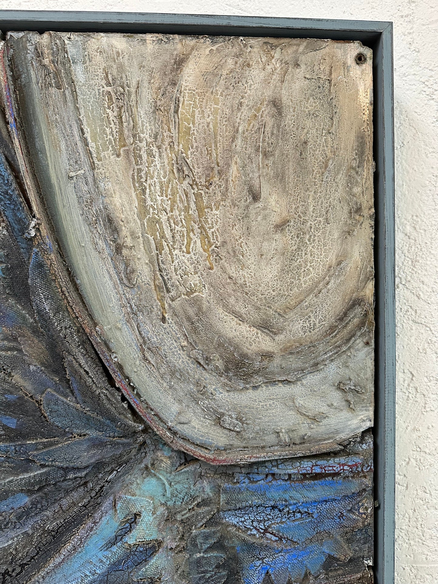 Vintage Mid Century Mixed Media Eagle