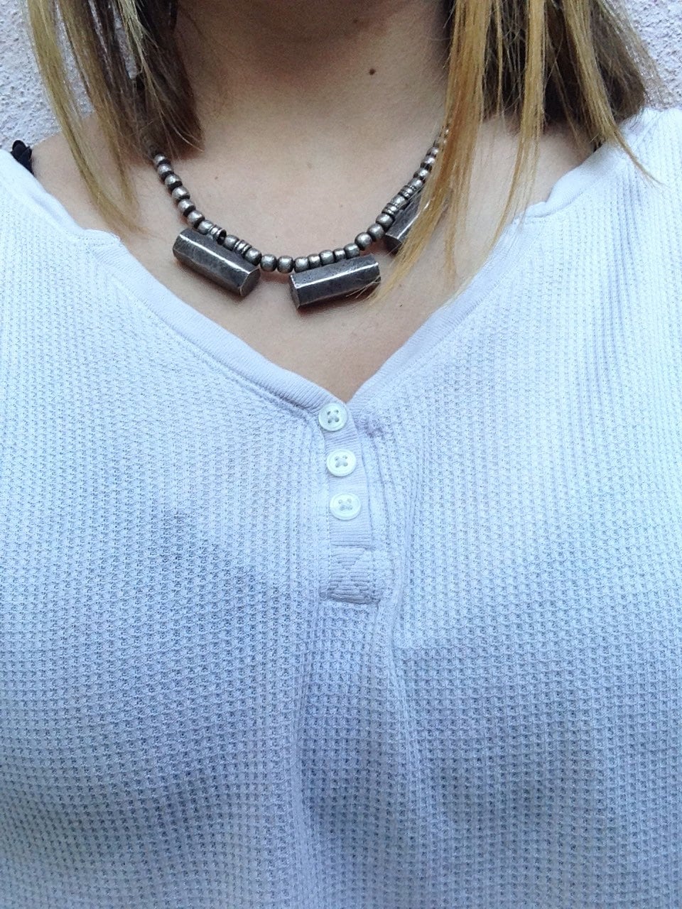 Vintage Indian Silver Necklace
