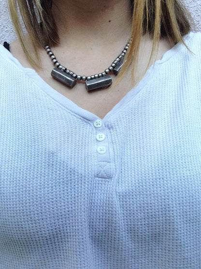 Vintage Indian Silver Necklace