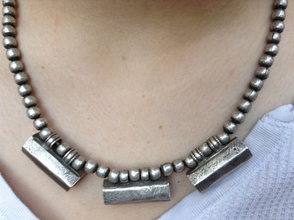 Vintage Indian Silver Necklace
