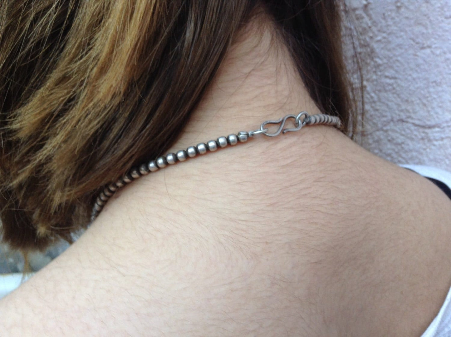 Vintage Indian Silver Necklace