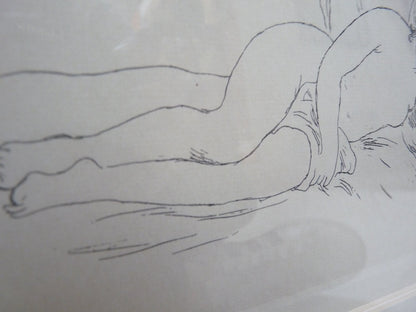 Auguste Renoir -Femme Nue Couchee Print