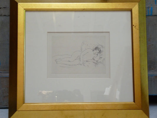 Auguste Renoir -Femme Nue Couchee Print