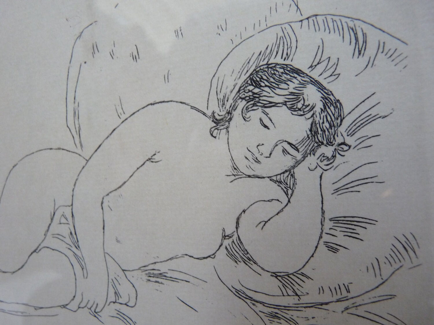 Auguste Renoir -Femme Nue Couchee Print